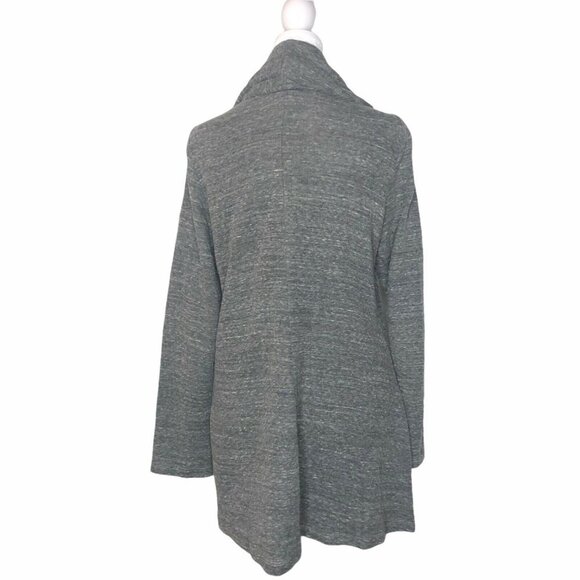 Soft Surroundings Sz S Cardigan Gray Assymetrical - Picture 5 of 11